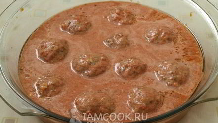Рецепт подливы для тефтелей