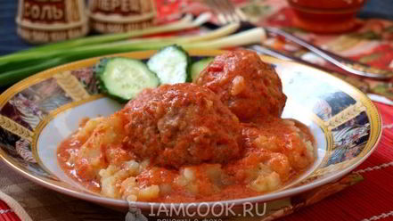 Рецепт подливы для тефтелей