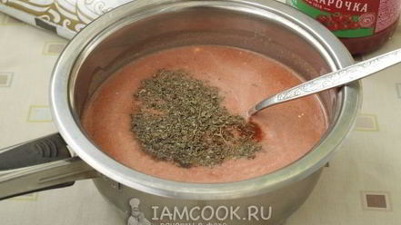 Рецепт подливы для тефтелей