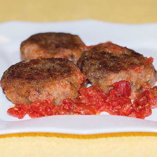 Рецепт Постных гречневых тефтелей в томатном соусе