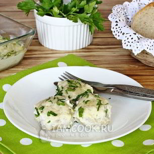 Рецепт Рыбных тефтелей в сметанном соусе