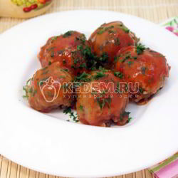 Рецепт Тефтелей из гречки с грибами