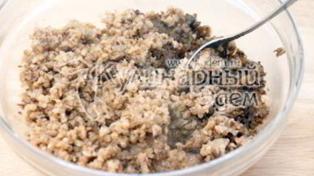 Рецепт тефтелей из гречки с грибами