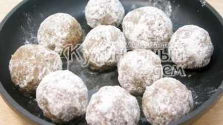 Рецепт тефтелей из гречки с грибами