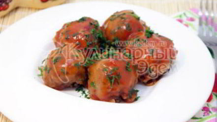 Рецепт тефтелей из гречки с грибами