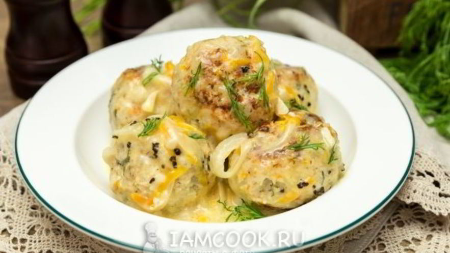 Рецепт тефтелей из индейки в сметанном соусе