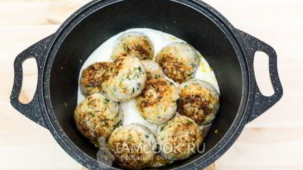 Рецепт тефтелей из индейки в сметанном соусе