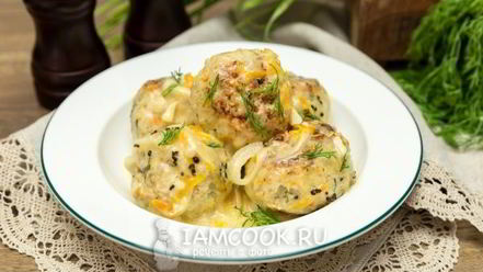 Рецепт тефтелей из индейки в сметанном соусе