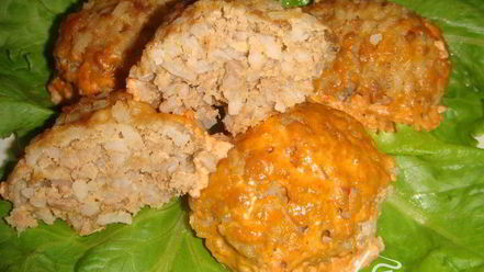 Рецепт тефтелей мясных ежики