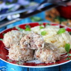 Рецепт Тефтелей на пару в мультиварке