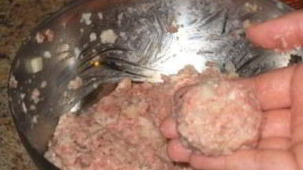 Рецепт тефтелей на пару