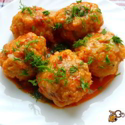 Рецепт Тефтелей рыбных в томатном соусе