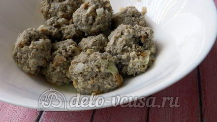 Рецепт тефтелей с горчицей