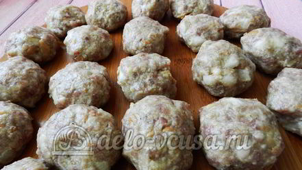 Рецепт тефтелей с горчицей
