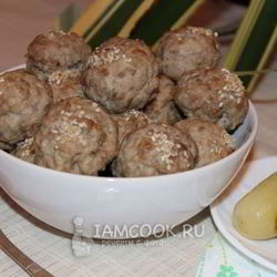 Рецепт Тефтелей с гречкой