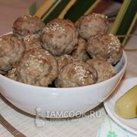 Рецепт Тефтелей с гречкой