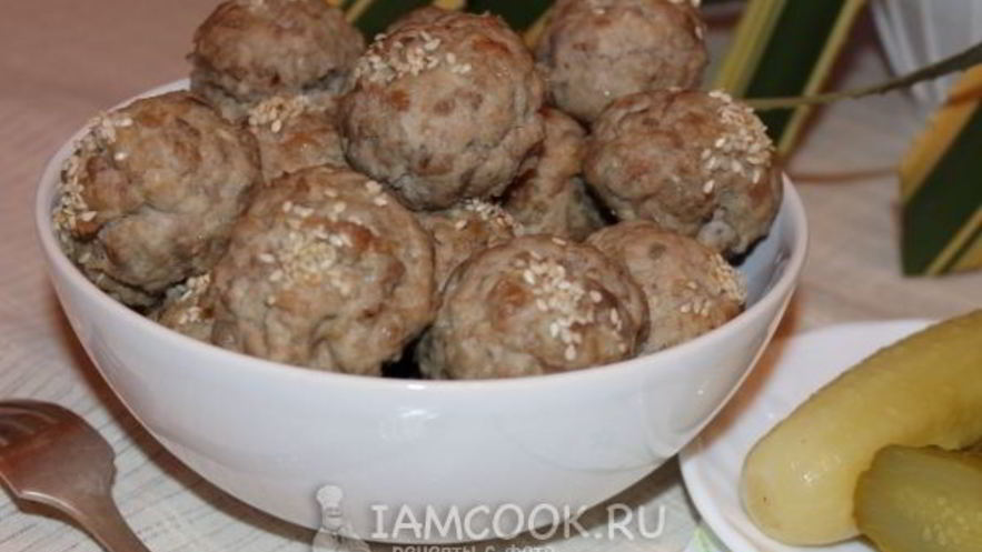 Рецепт тефтелей с гречкой
