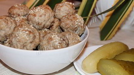 Рецепт тефтелей с гречкой