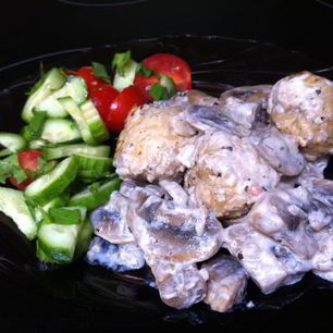 Рецепт Тефтелей с грибами