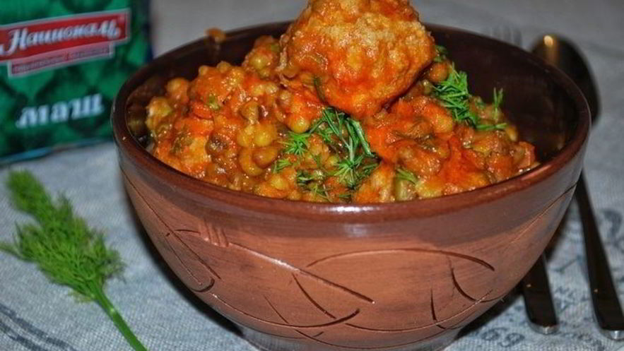 Рецепт тефтелей с машем