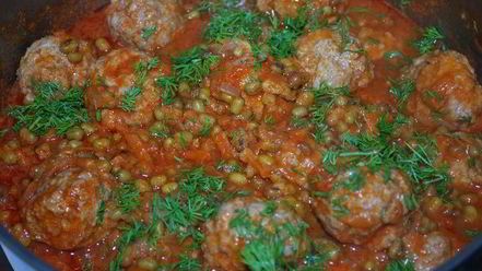 Рецепт тефтелей с машем