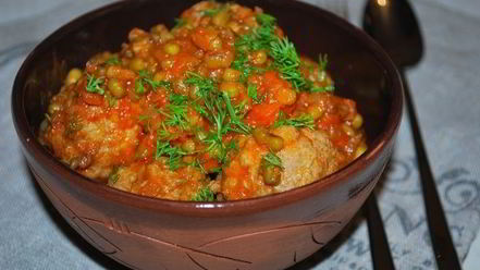 Рецепт тефтелей с машем