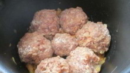 Рецепт тефтелей с овощами