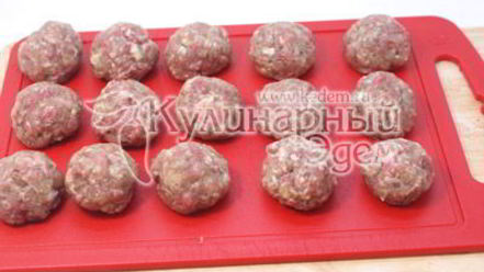 Рецепт тефтелей с рисом и овощами