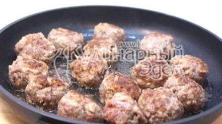 Рецепт тефтелей с рисом и овощами