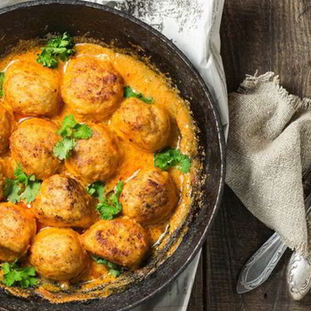 Рецепт Тефтелей в апельсиновом соусе