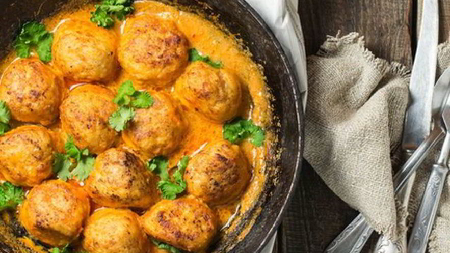 Рецепт тефтелей в апельсиновом соусе