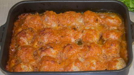 Рецепт тефтелей в духовке в томатном соусе