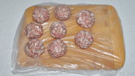 Рецепт тефтелей, запеченных в багете