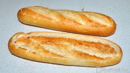 Рецепт тефтелей, запеченных в багете