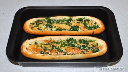 Рецепт тефтелей, запеченных в багете