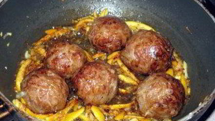 Рецепт тефтелек в свиной жировой сетке