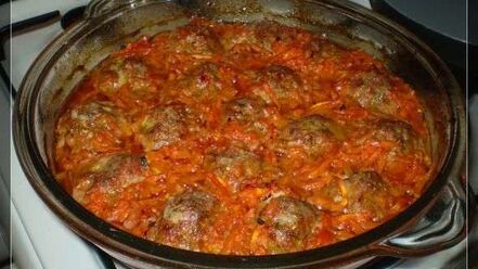 Рецепт тефтелек