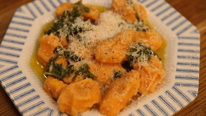 Рецепт Тыквенных ньокков