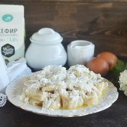 Рецепт Ленивых вареников на кефире