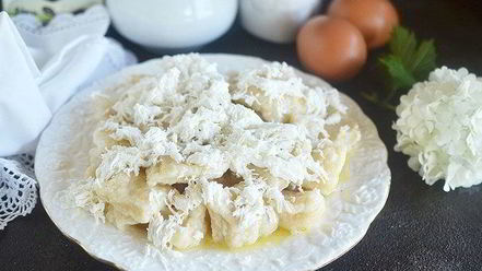 Рецепт ленивых вареников на кефире