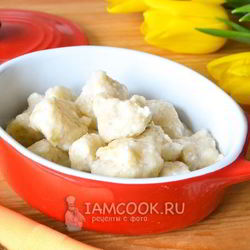 Рецепт Ленивых вареников по Дюкану