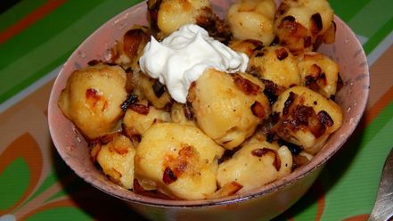 Рецепт ленивых вареников с картошкой