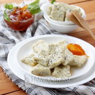 Рецепт Ленивых вареников с творогом и маком