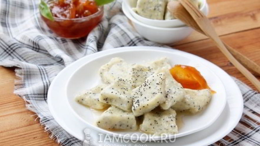 Рецепт ленивых вареников с творогом и маком