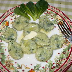 Рецепт Ленивых вареников со шпинатом