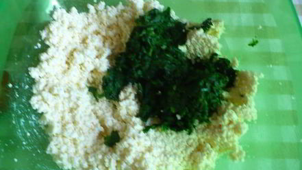 Рецепт ленивых вареников со шпинатом