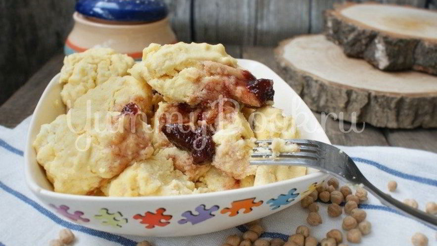 Рецепт паровых ленивых вареников с нутом в мультиварке