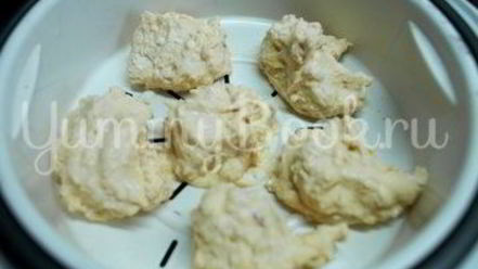 Рецепт паровых ленивых вареников с нутом в мультиварке