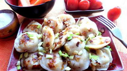 Рецепт Постных вареников с картошкой