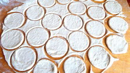 Рецепт постных вареников с картошкой